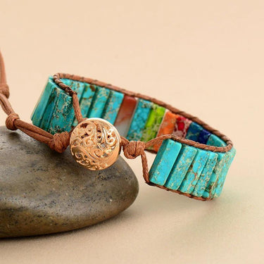 Boho Stone Chakras Bracelet-Your Soul Place